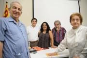 Luis, Mariana e Ismael, con Miguel Marquez y esposa